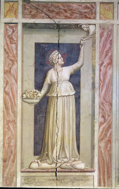 Charity by Giotto di Bondone